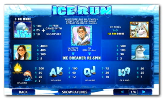 60 free casino spins at Miamidice Casino