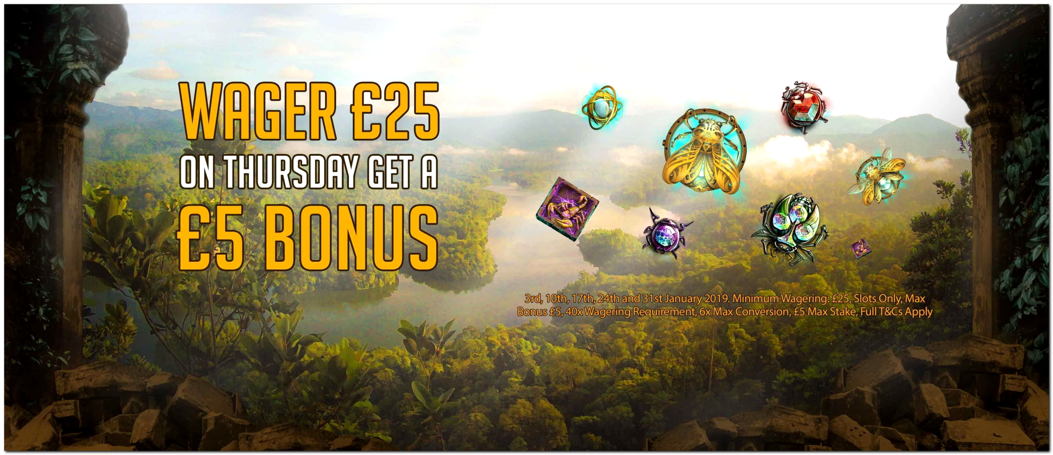 95 Free spins at Casino Share