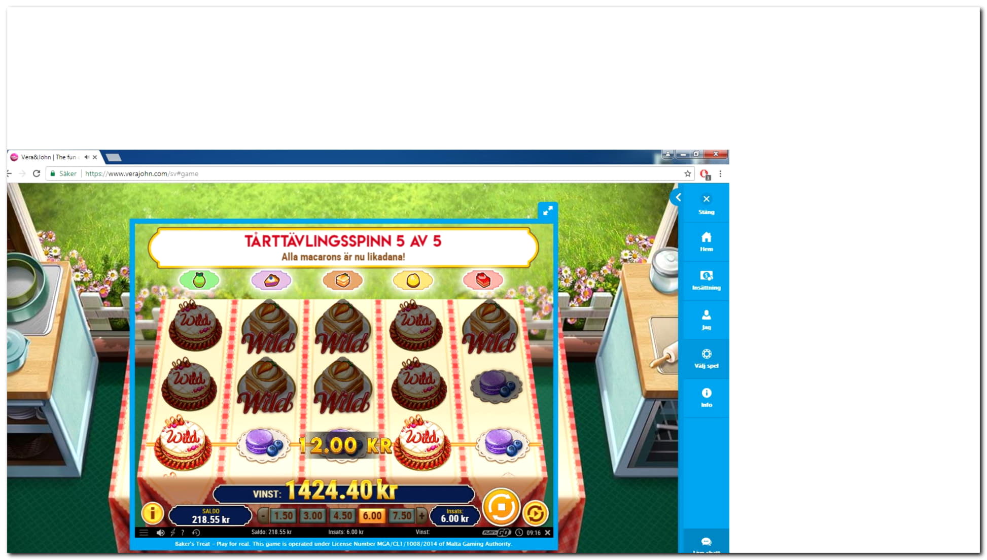 Eur 80 Mobile freeroll slot tournament at Challenge Casino