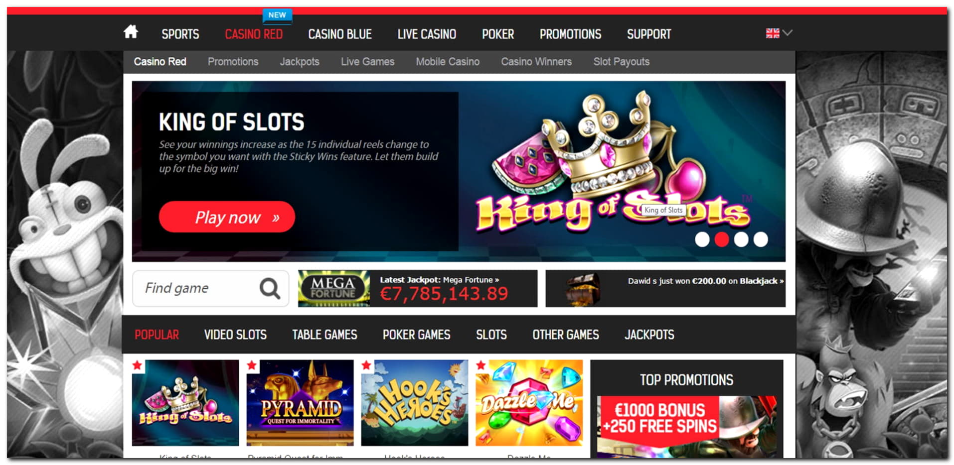 €2270 NO DEPOSIT at Wild Slots Casino
