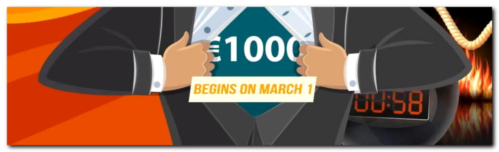 Eur 220 Tournament at Mega Casino