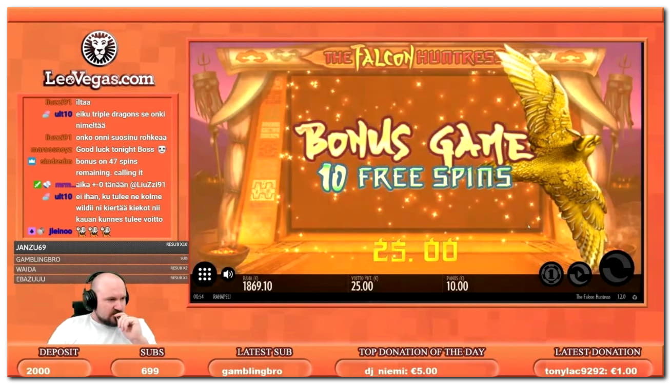 795% Deposit Match Bonus at Casino Luck