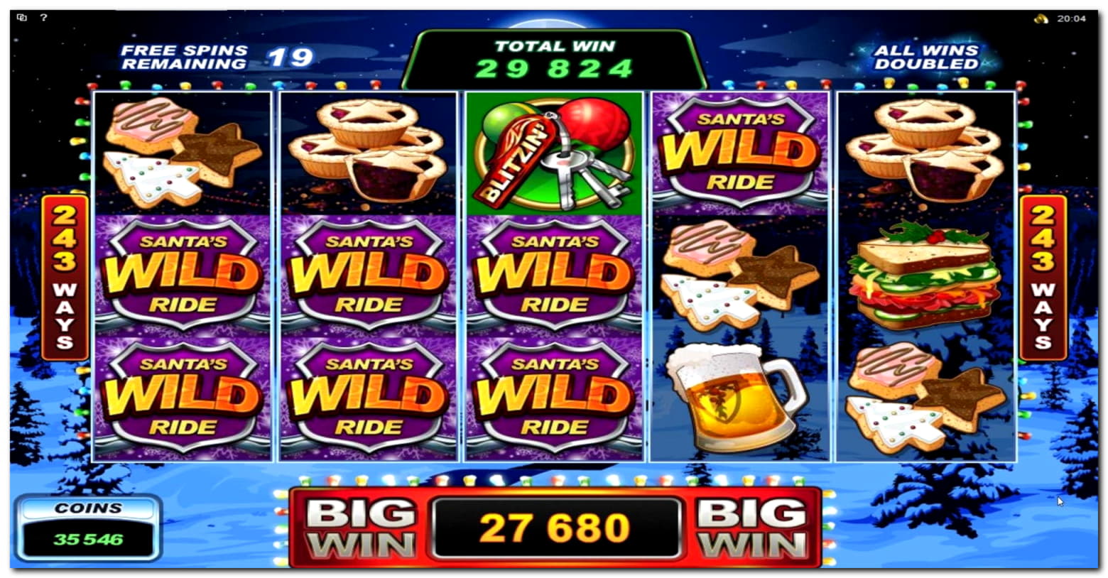 66 free spins at Canada Casino 