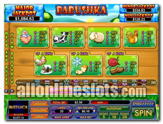 $2780 No deposit bonus at Win A Day Casino