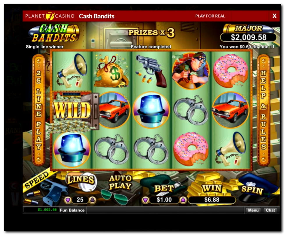 650% Deposit match bonus at Jackpot Capital Casino