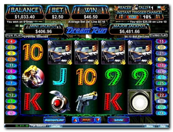 205 free casino spins at Casino Classic
