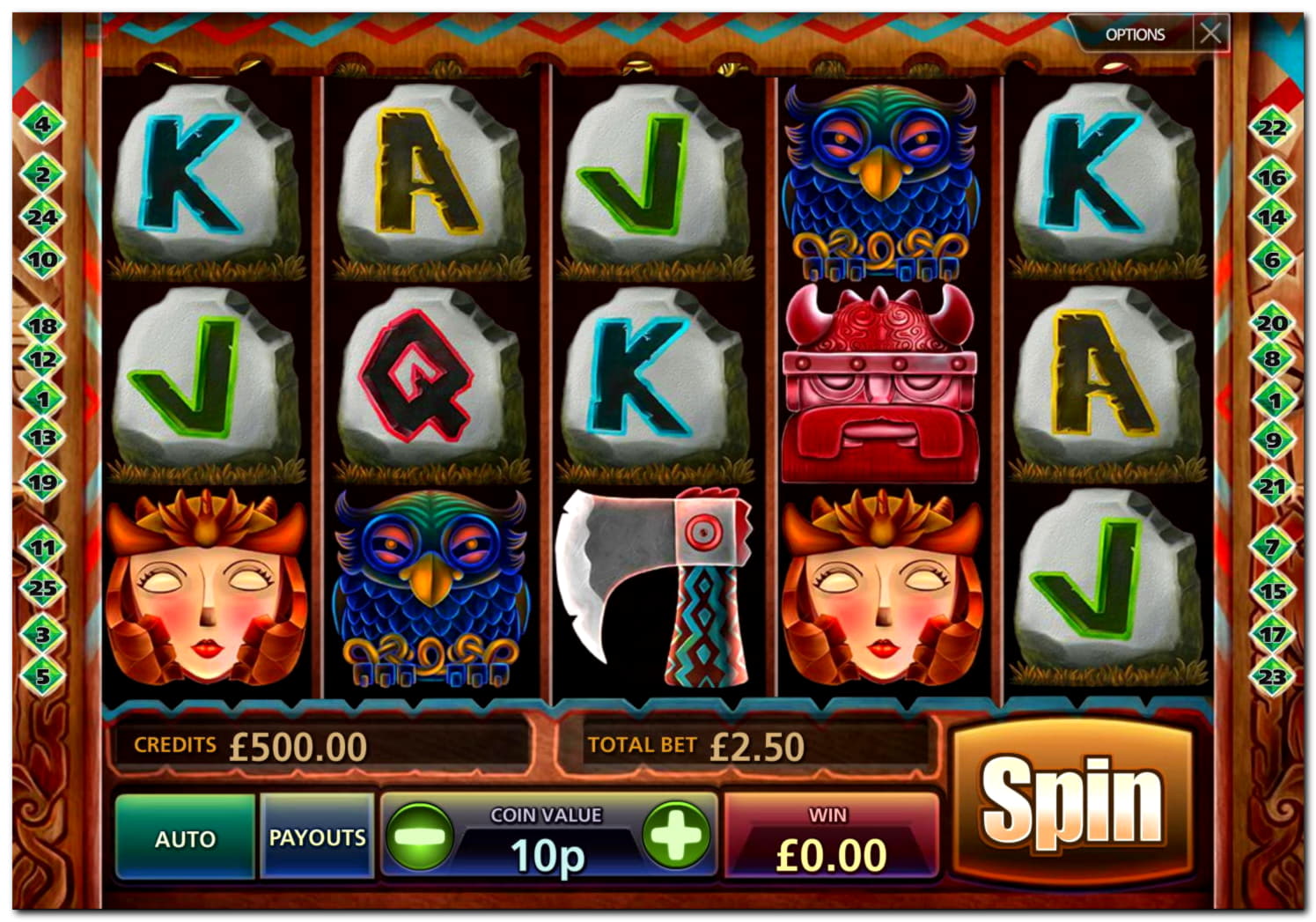 180 Free casino spins at Casino Classic