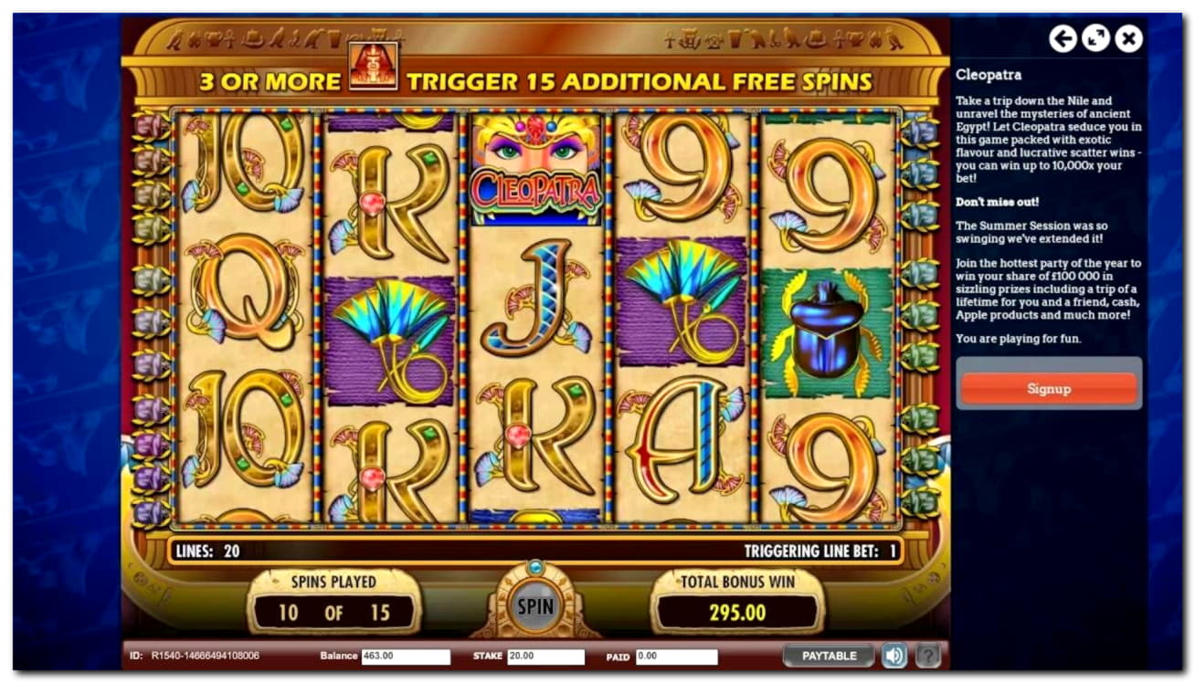 330% casino match bonus at Win A Day Casino