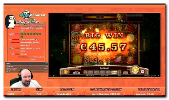 205% Match at a casino at Mega Casino