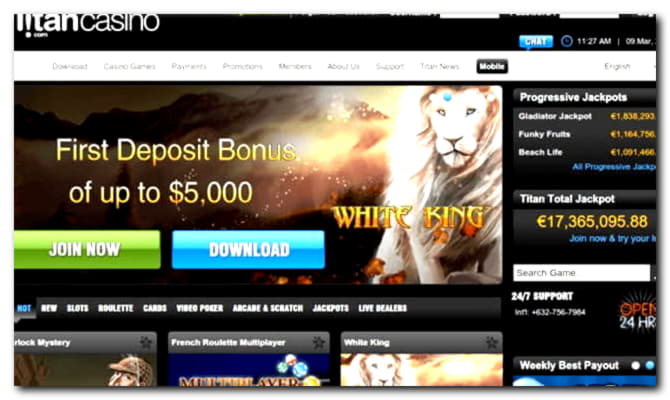 €4605 No deposit bonus at Casino Classic