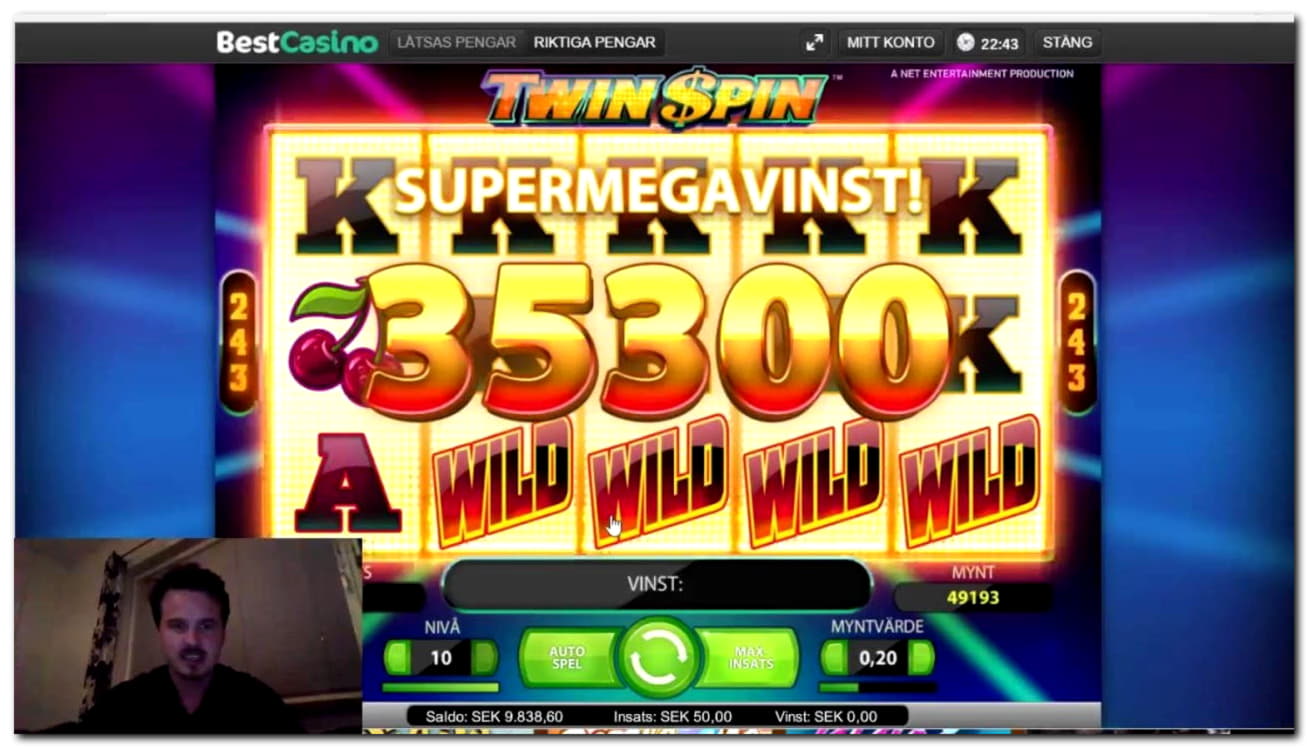 280 Loyal Free Spins! at Atlant Casino 