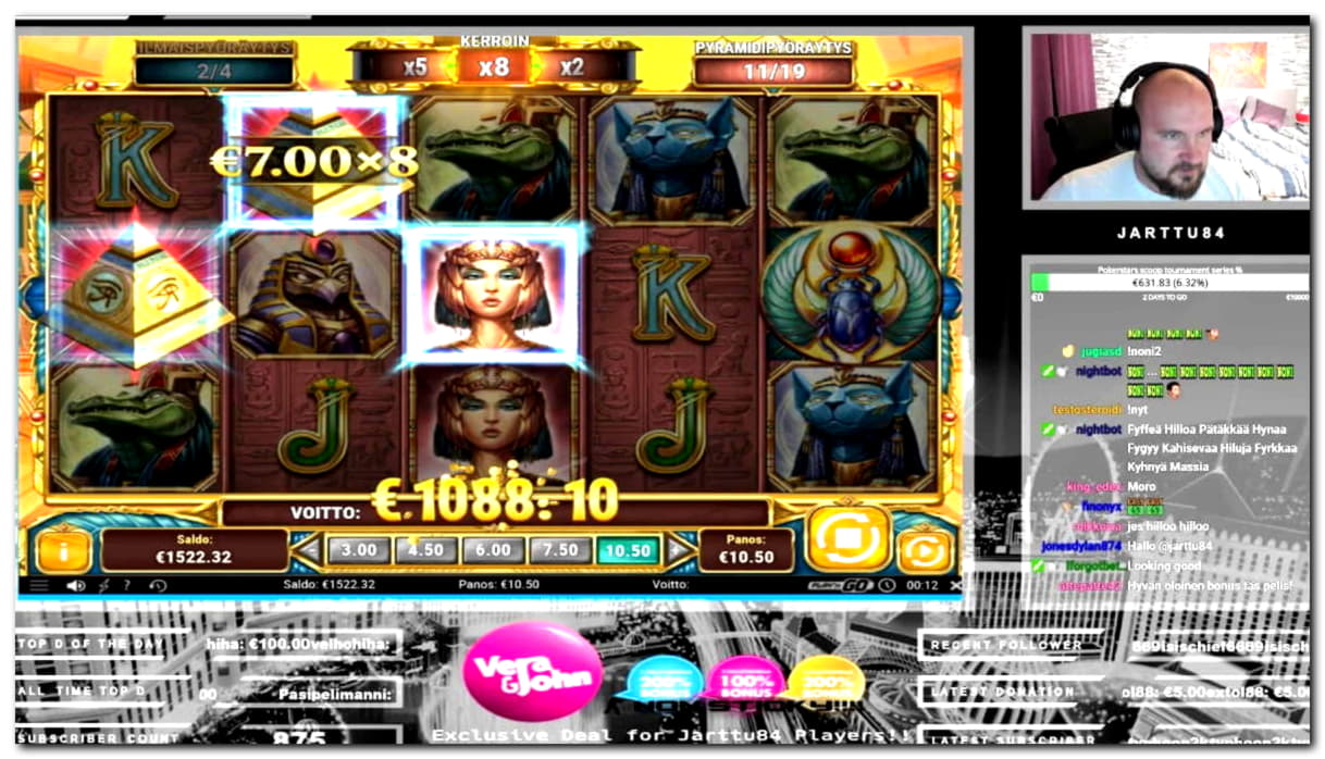 €895 no deposit bonus at Finland Casino 