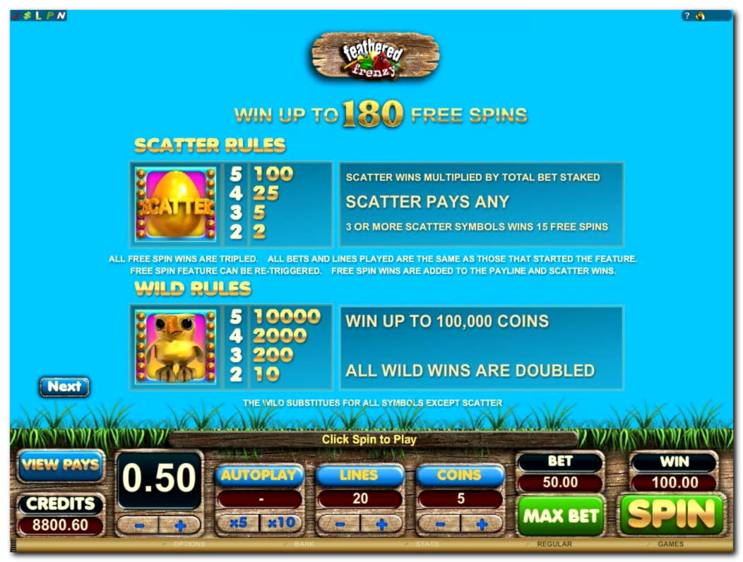 80 Free casino spins at Casino Action