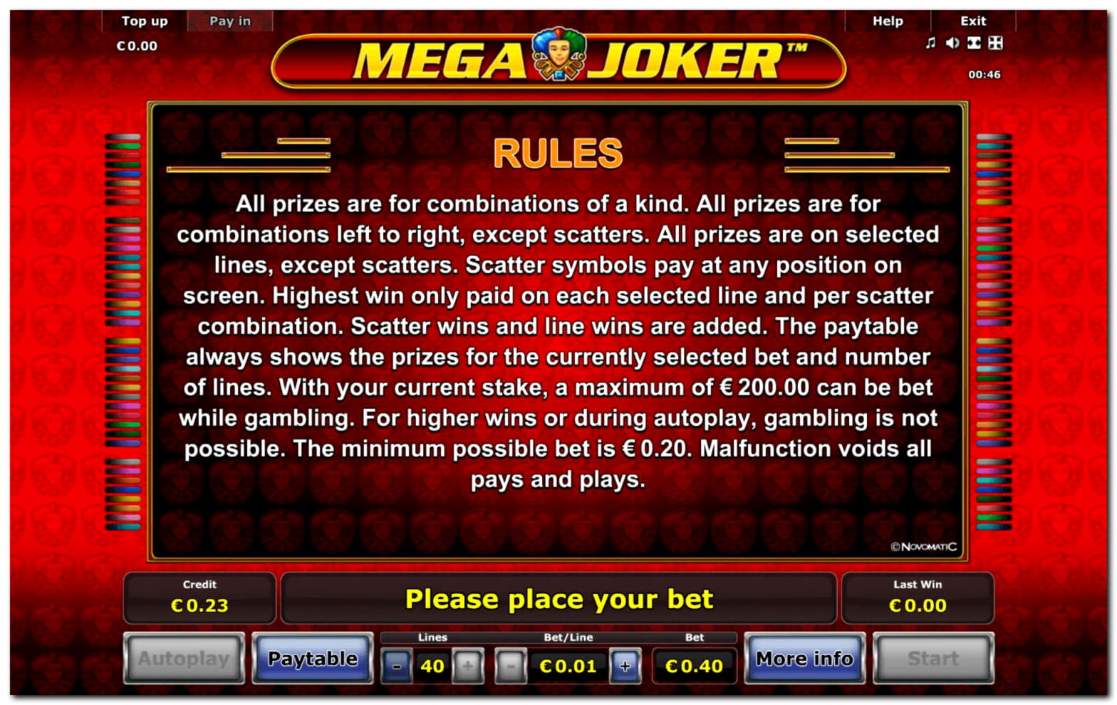 €145 free chip casino at Genesis Casino