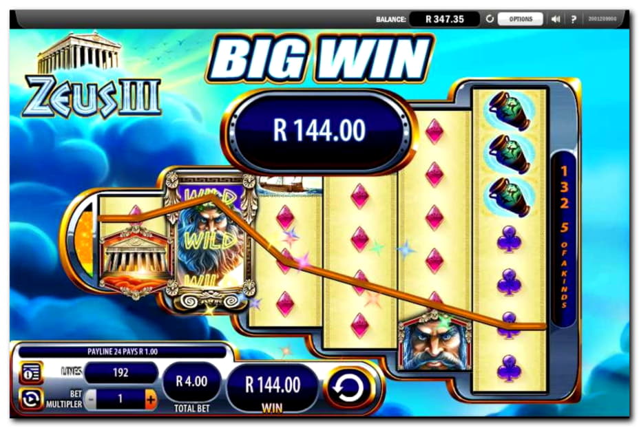 280% Casino match bonus at Casino Classic