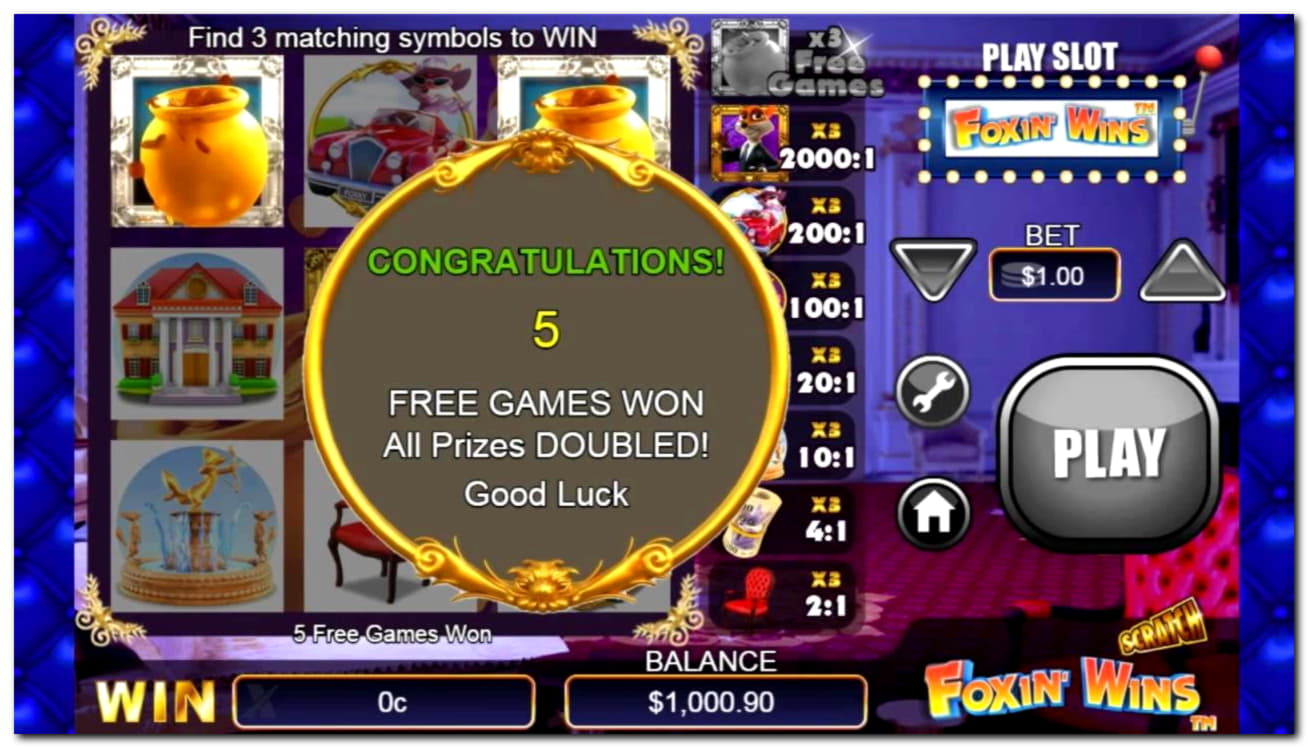 940% Match Bonus Casino at Win A Day Casino