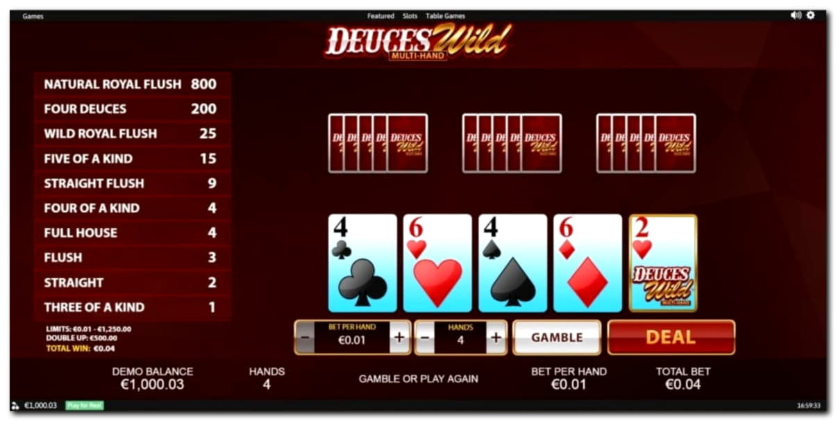 $695 free chip casino at Villento Casino