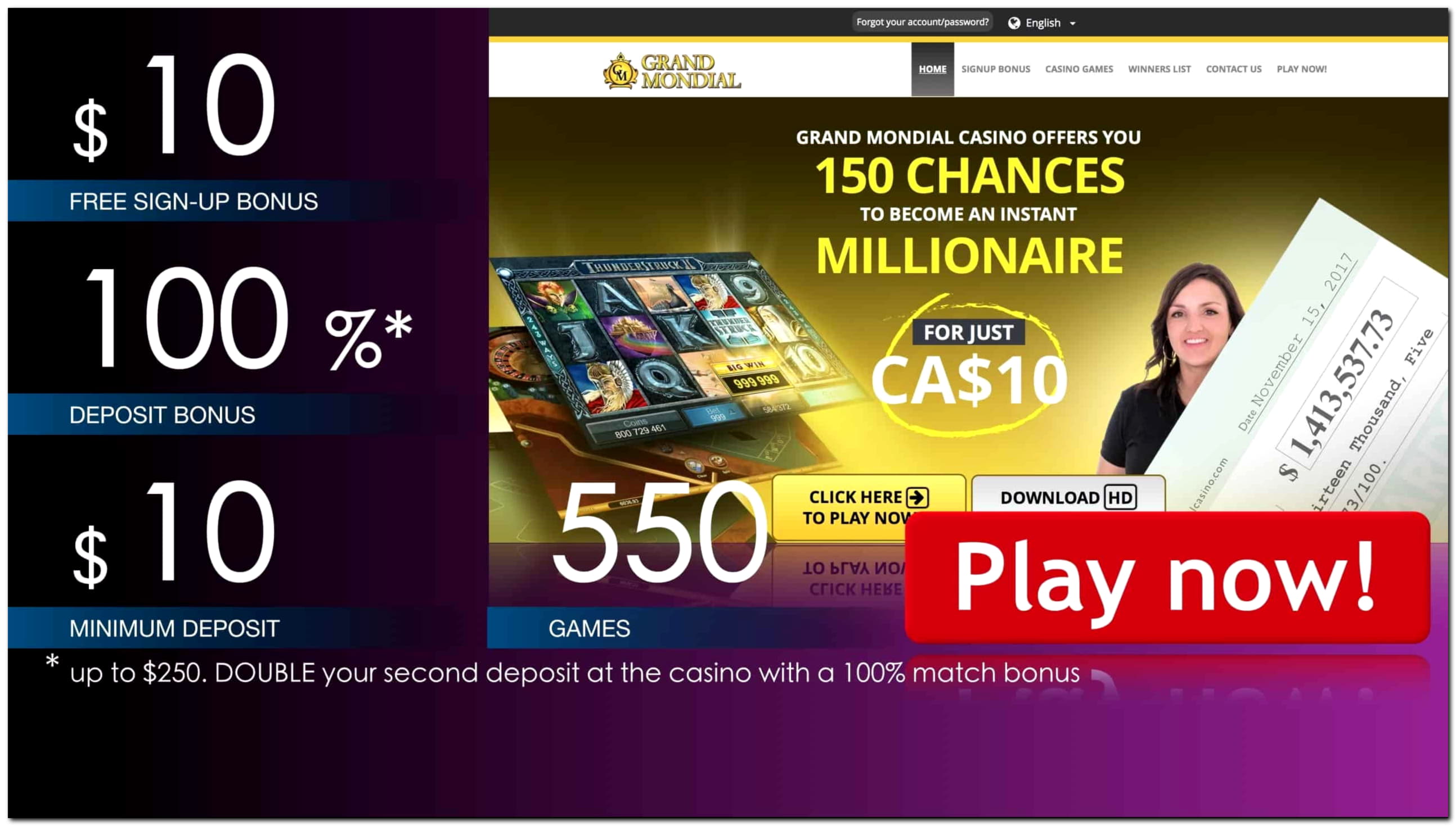 240 Free Casino Spins at Mobile Bet Casino