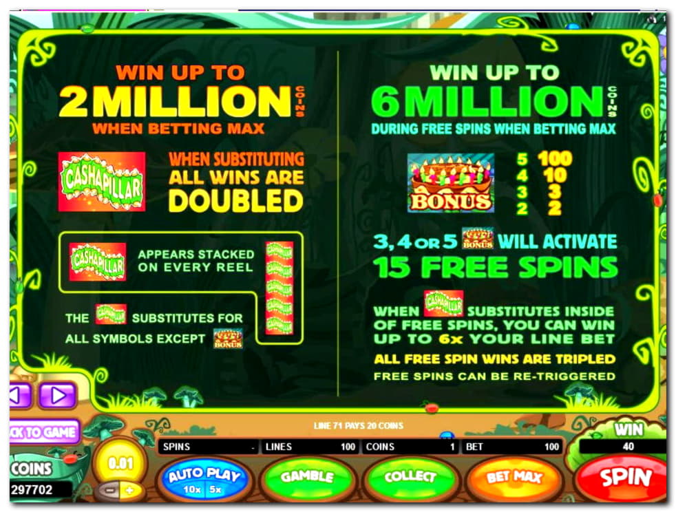 395% First deposit bonus at Casino Luck
