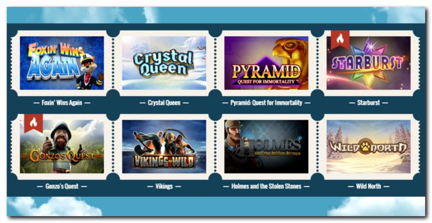 570% Casino match bonus at Dunder Casino