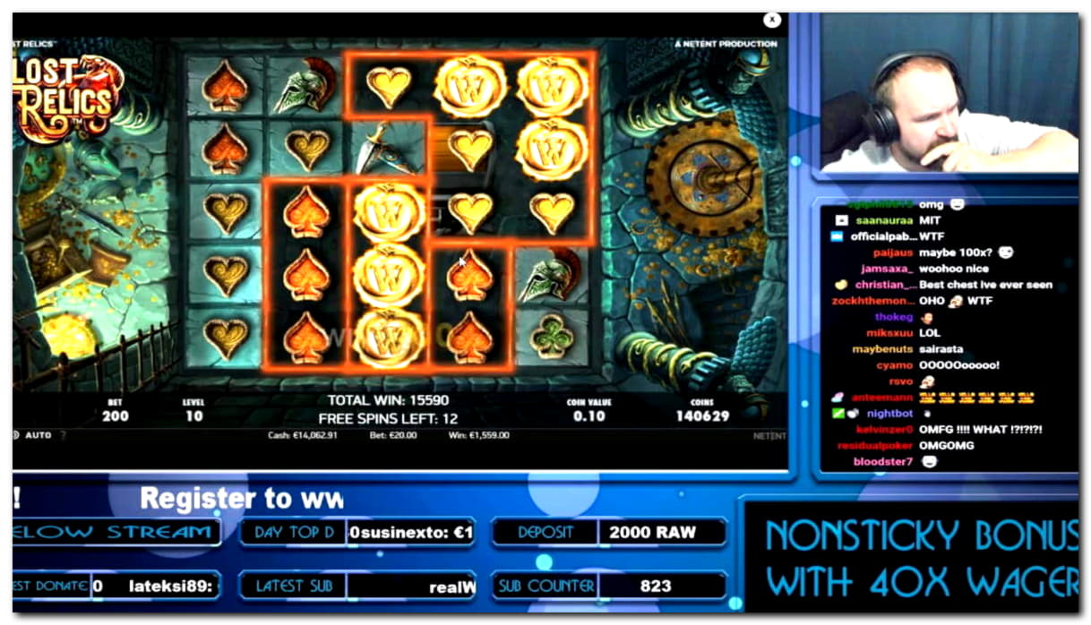 EUR 295 Free chip casino at Challenge Casino
