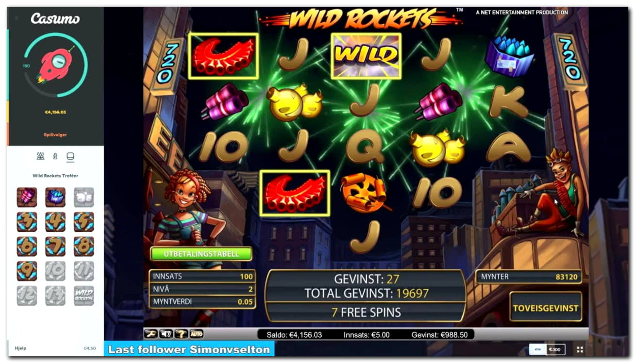 670% Match bonus at Villento Casino