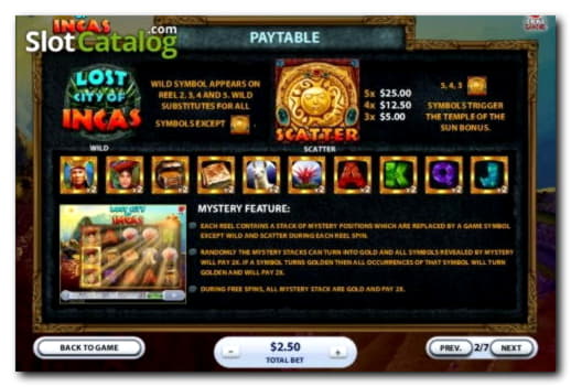 825% Signup casino bonus at Win A Day Casino