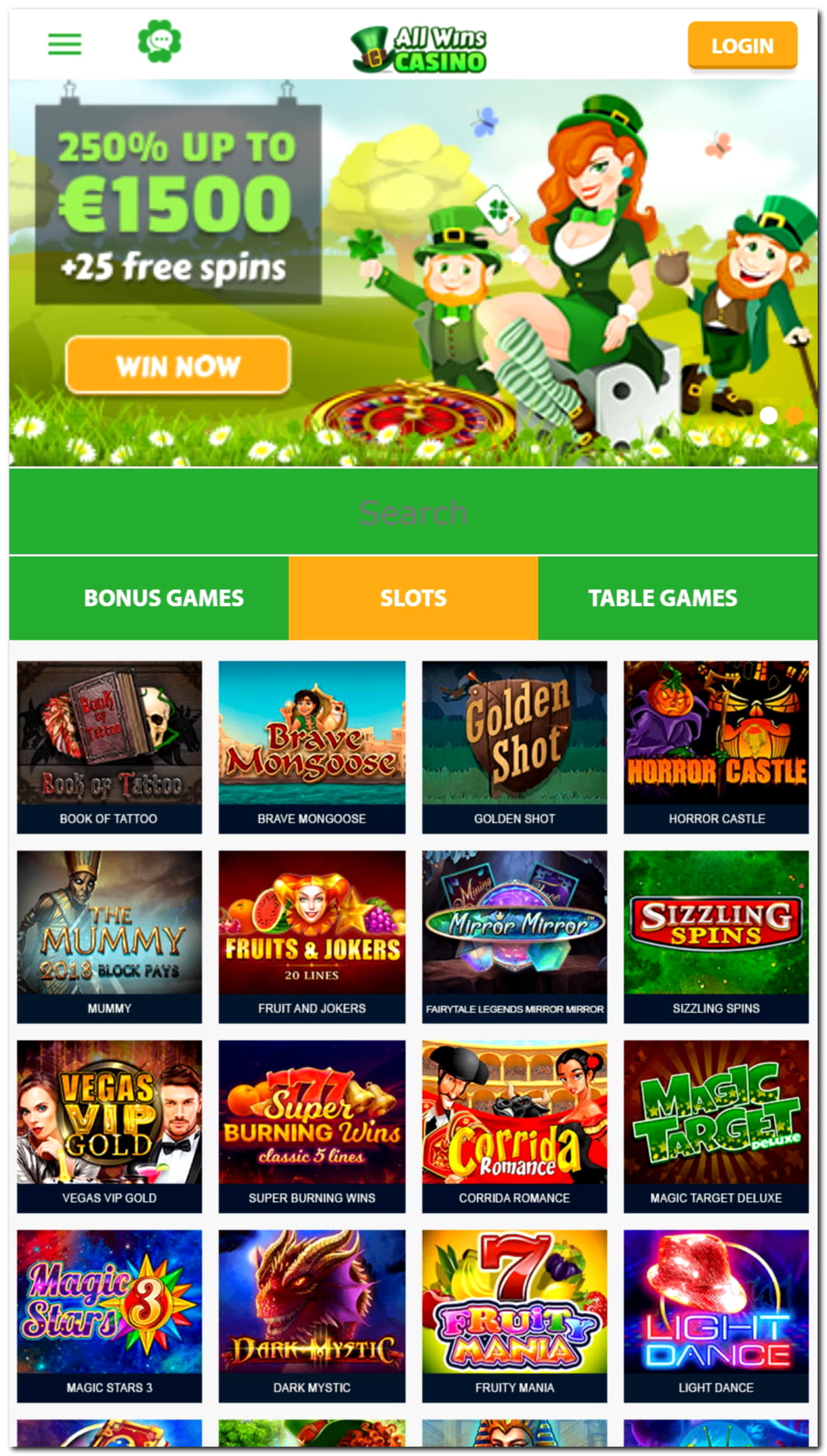 $2805 No Deposit at Win A Day Casino