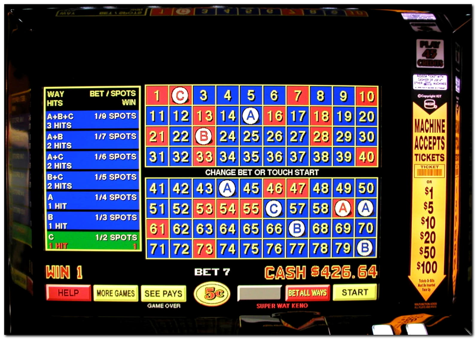 875% Match at a casino at Genesis Casino