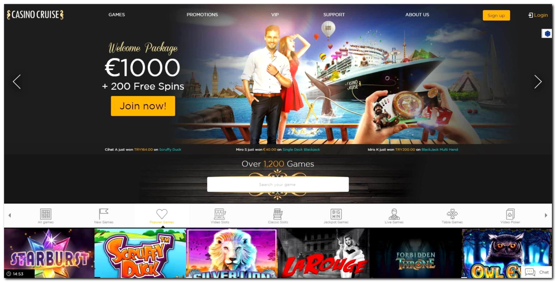 ﻿$350 Free Chip Casino at Canada Casino 
