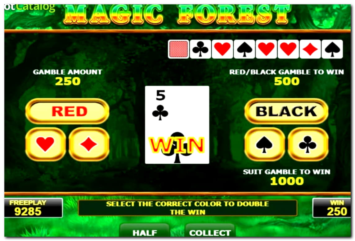 265 Free spins no deposit at Casino Classic