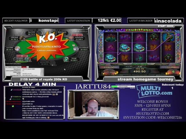 Eur 333 Mobile freeroll slot tournament at Casino Room