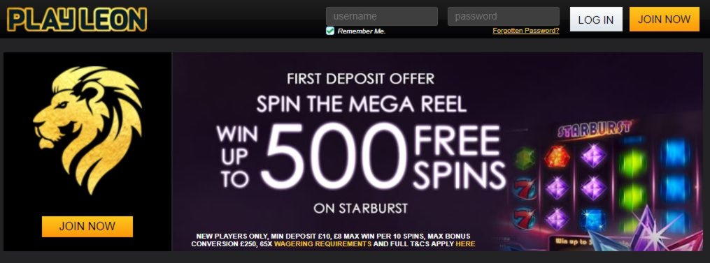 €2940 No deposit bonus at Mega Casino
