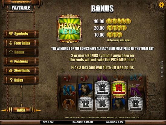 160 Free Spins no deposit casino at Casino Room