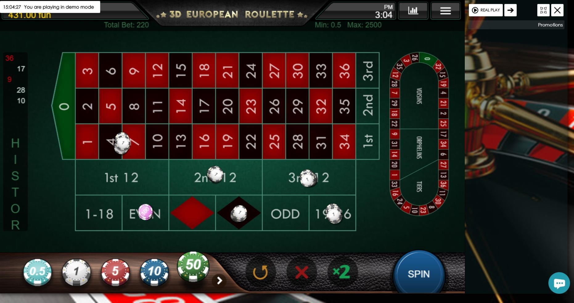255% Match Bonus at Dafa Bet Casino