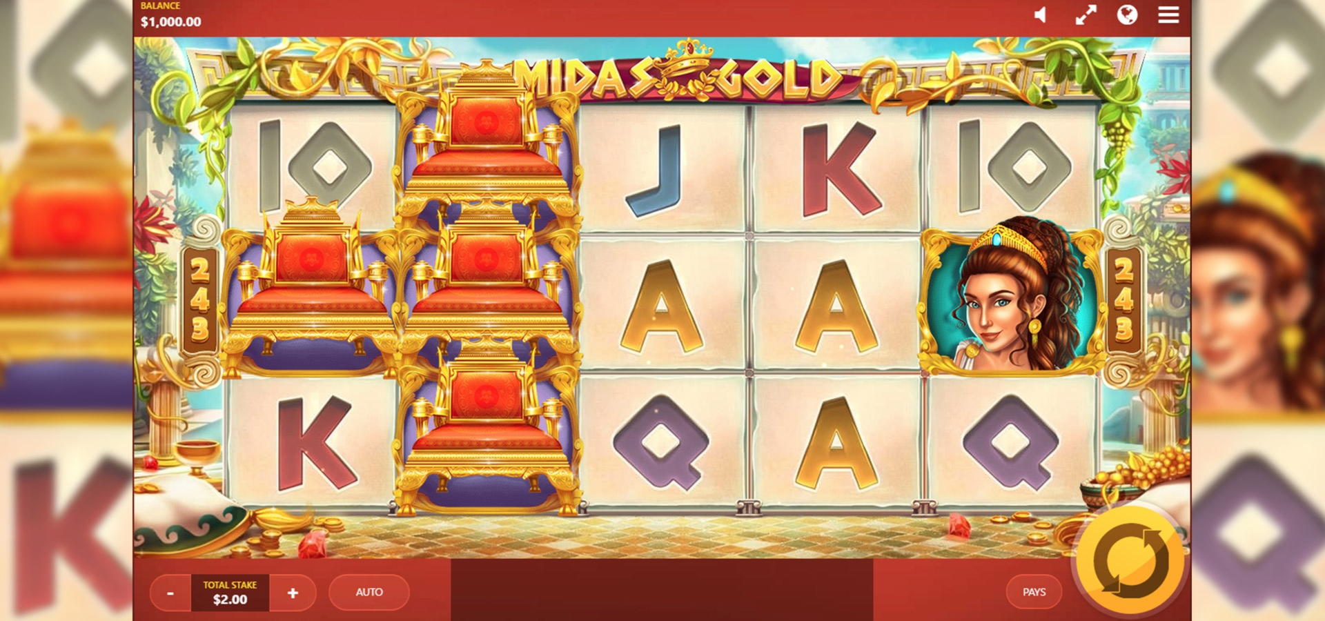 EUR 1620 no deposit at Atlant Casino 
