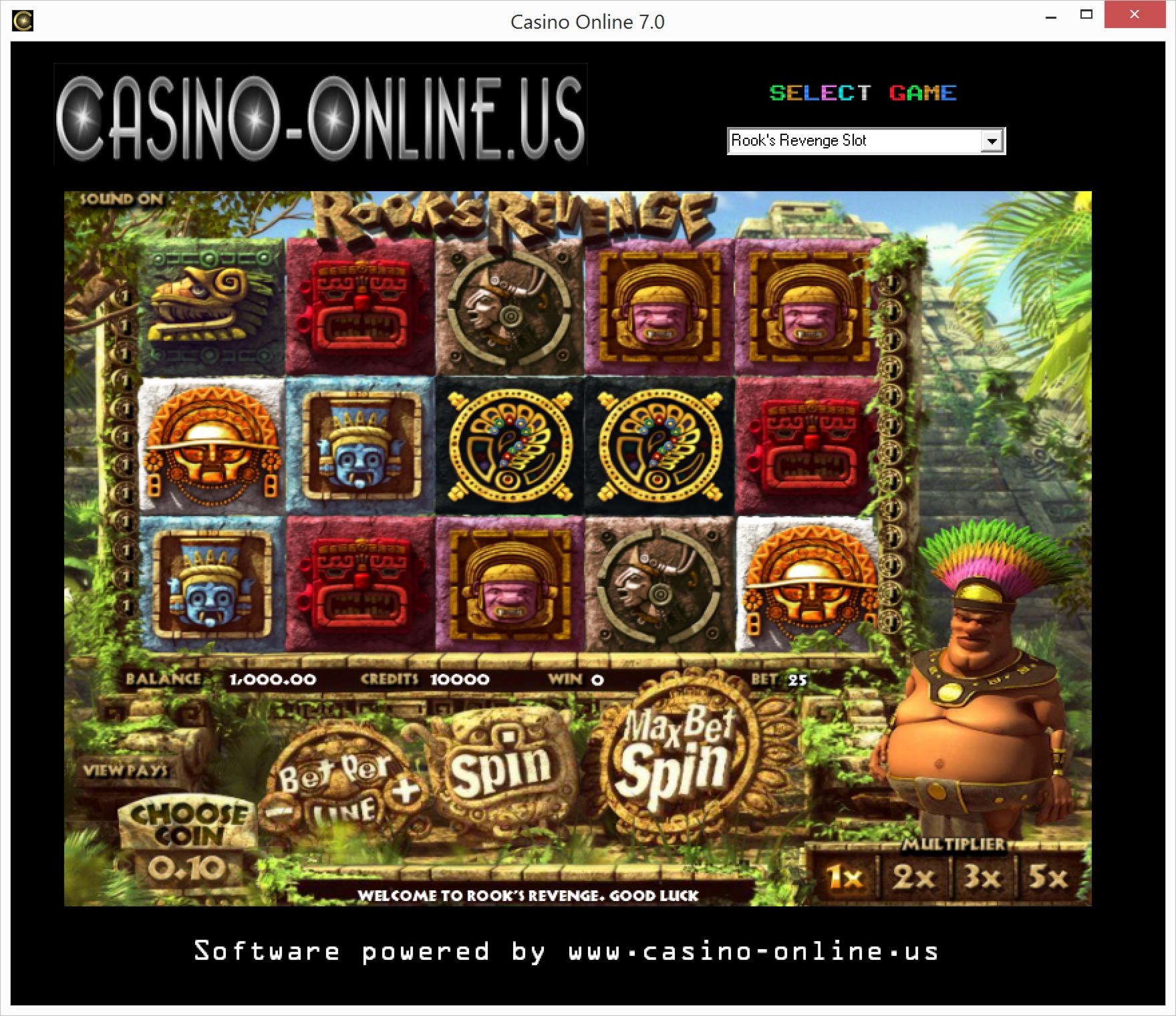 300 Free spins casino at Atlant Casino 