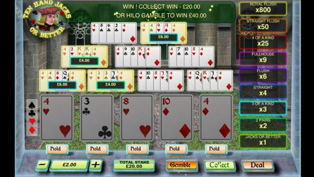 340% Match Bonus at Casino Action