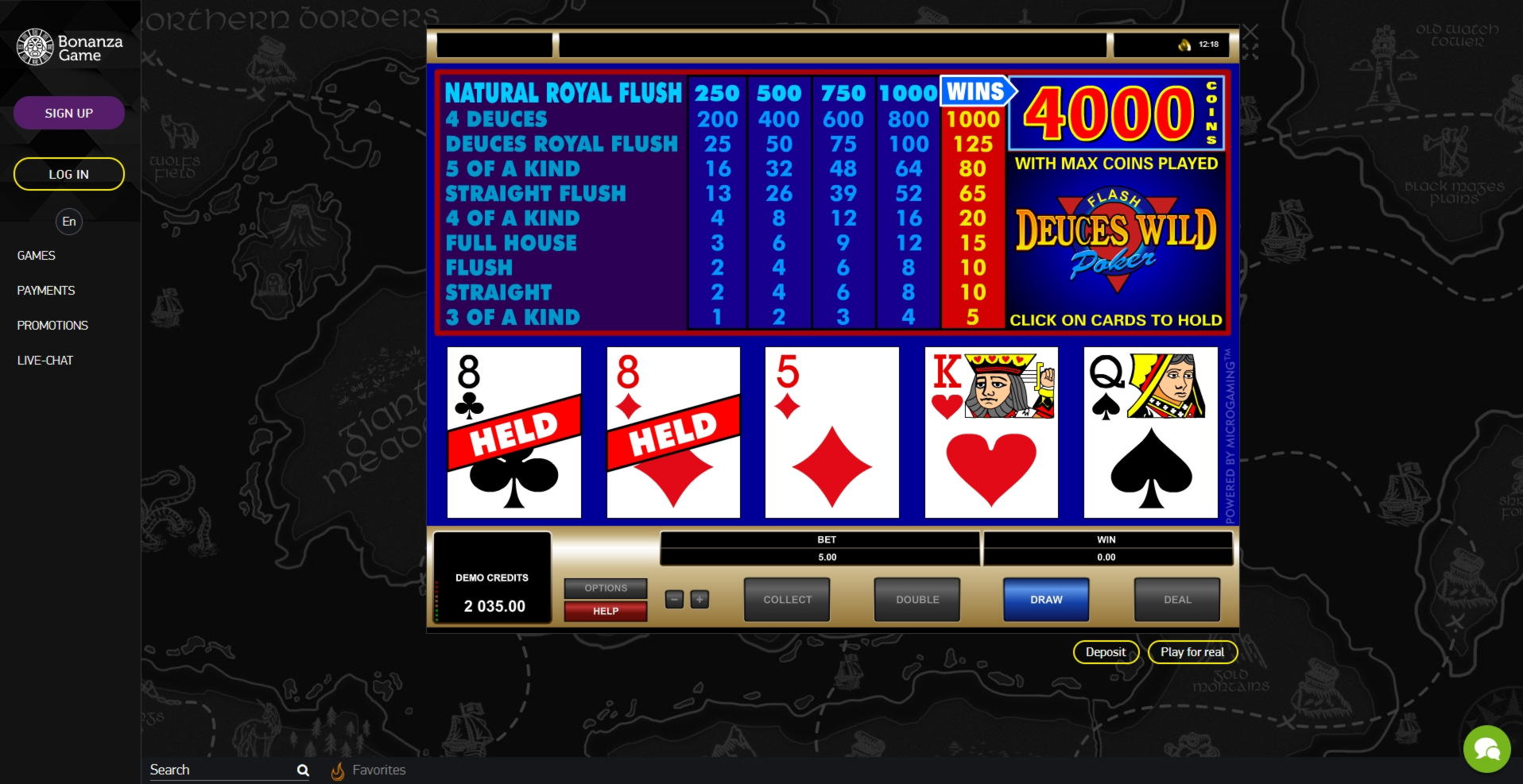 175 Free spins no deposit at Casino Action