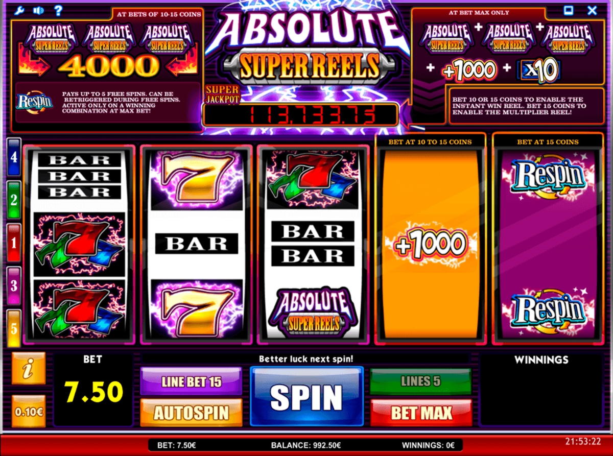 135 free spins no deposit casino at Superior Casino