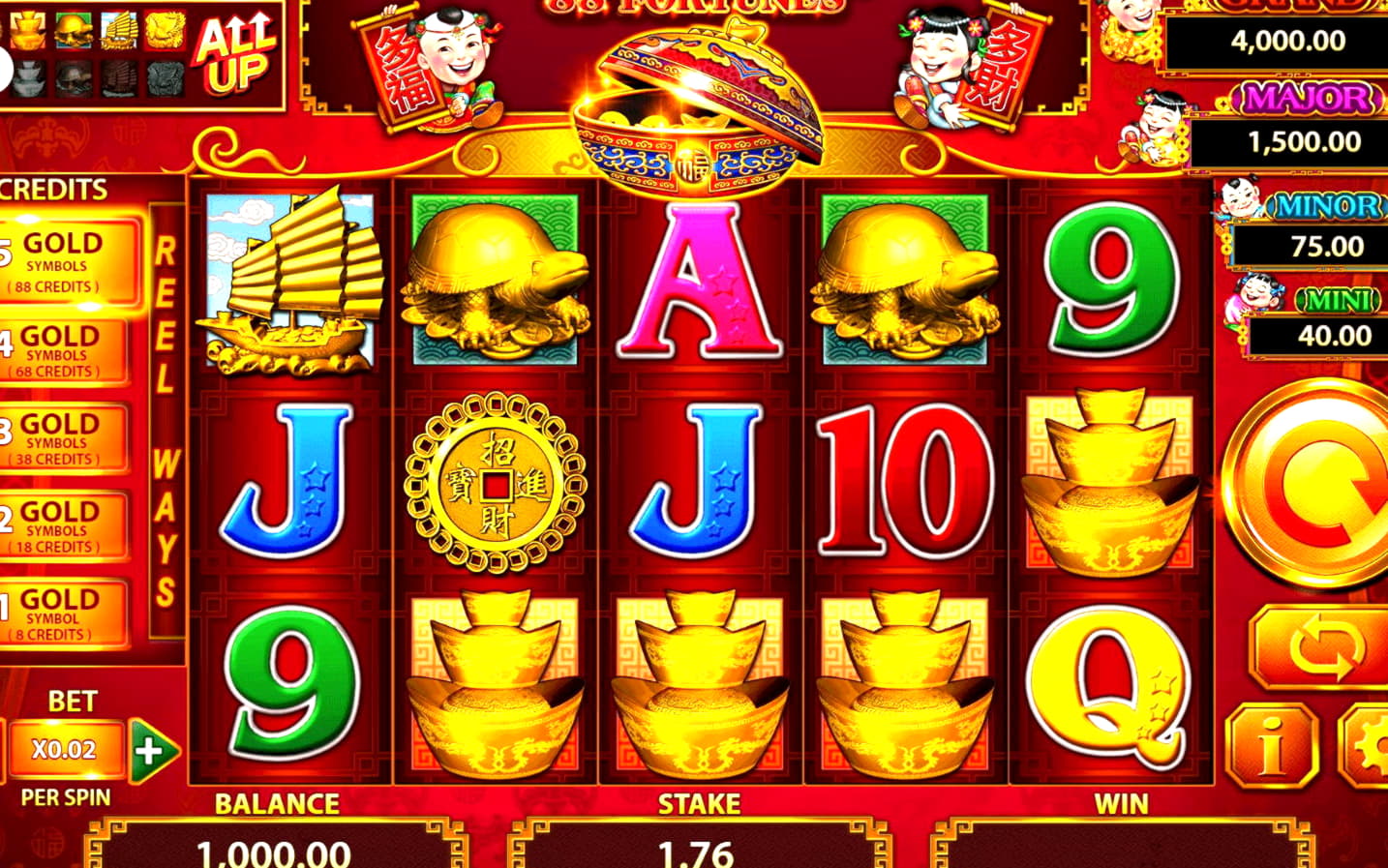 150 free spins casino at Win A Day Casino