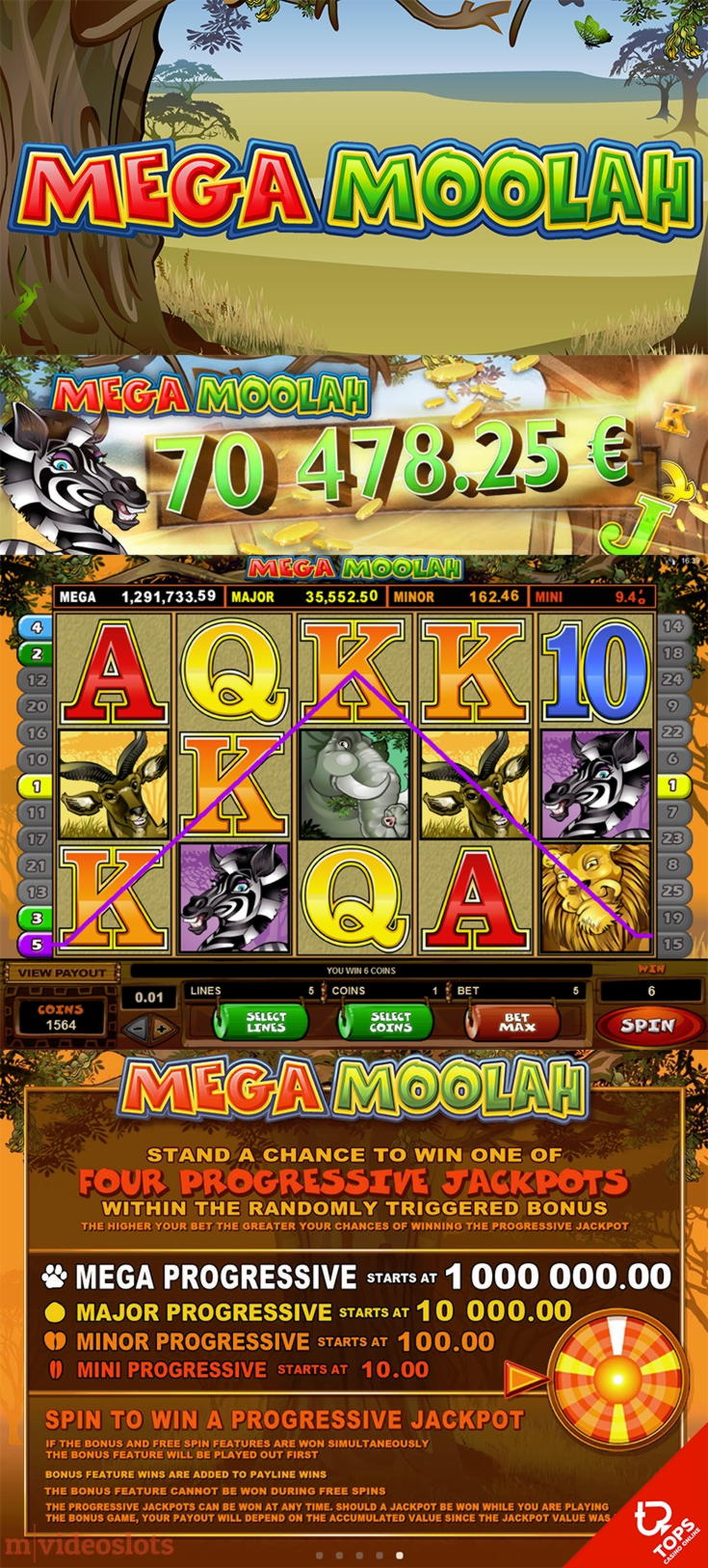 470% Casino match bonus at Slotty Dubai Casino