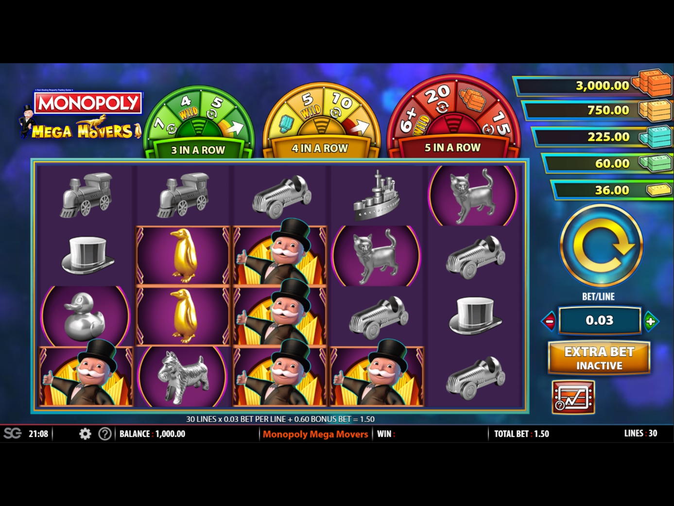165 Free Spins right now at Challenge Casino