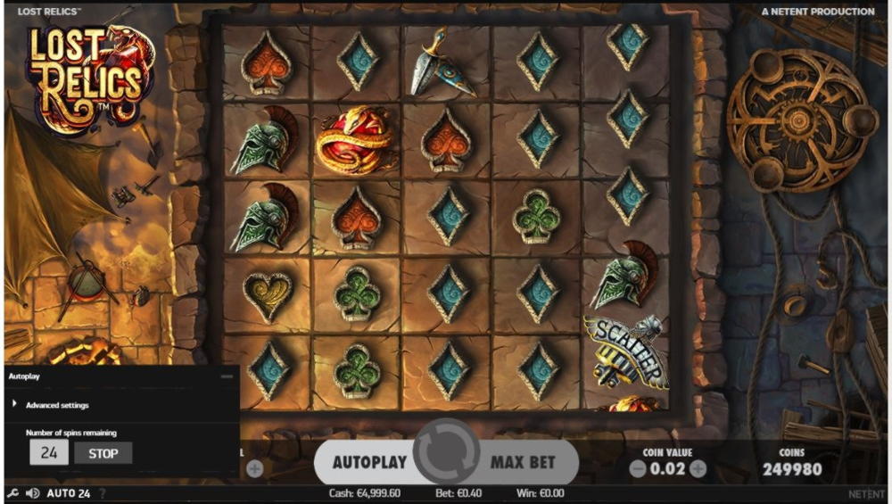 290 Free Spins Casino at Casino Room