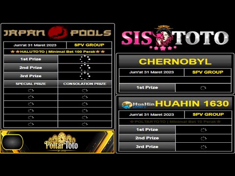 LIVE DRAW JAPAN | LIVE DRAW JEPANG | LIVE DRAW HUAHIN 1630 HARI INI JUM’AT 31 MARET 2023