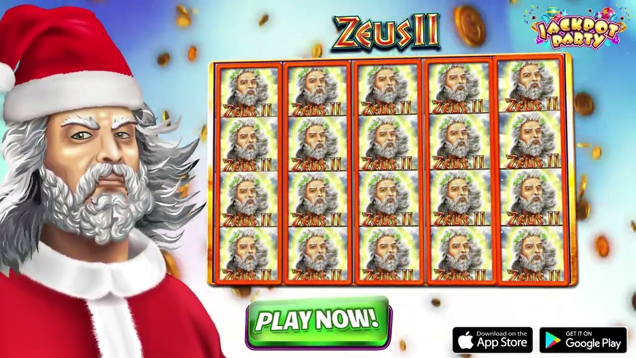 Zeus Christmas 25s | Jackpot Party Casino Slots | 16X9
