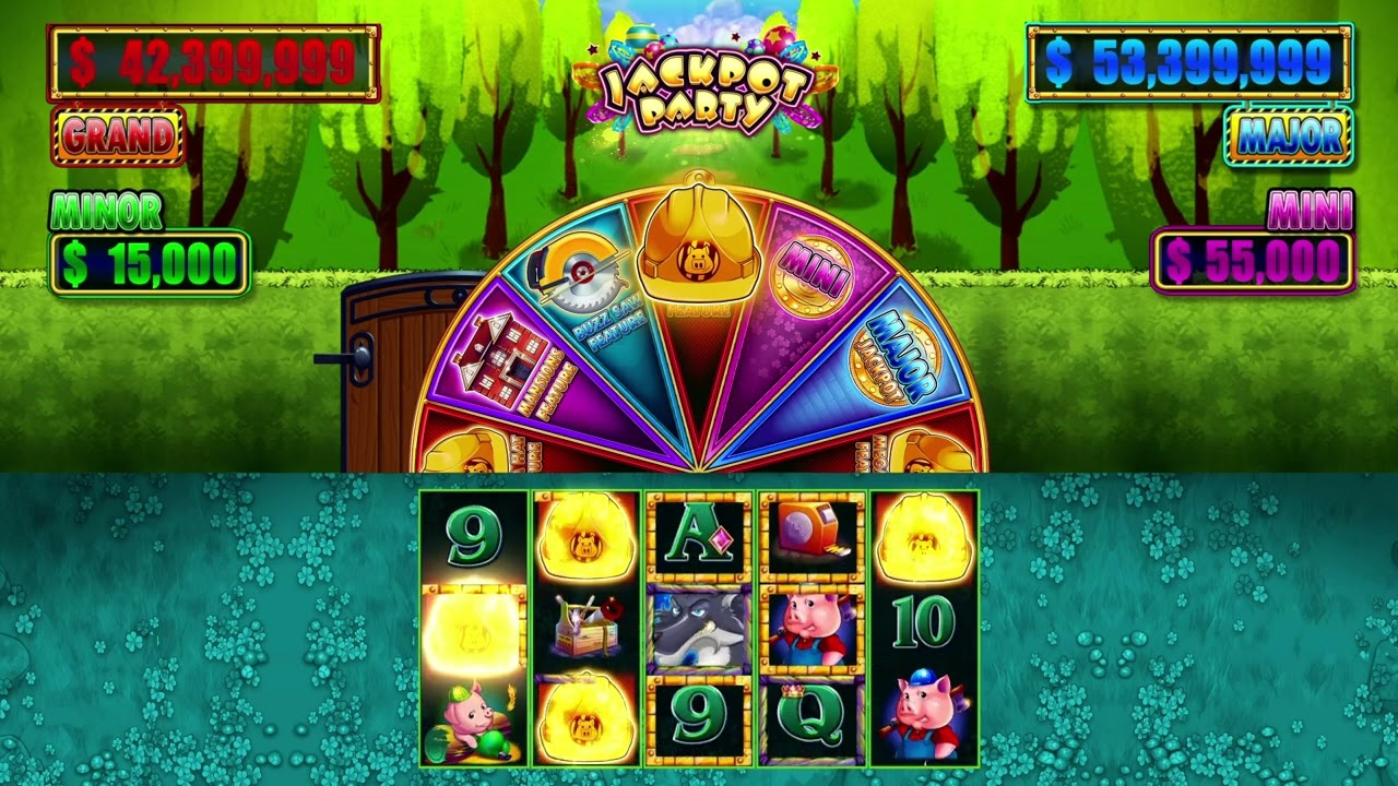 Huff'n'Puff Becomes More | Jackpot Party Casino Slots | 16X9