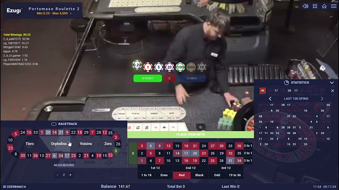 +20% Portomaso Real Casino Roulette 2 10.12.2023