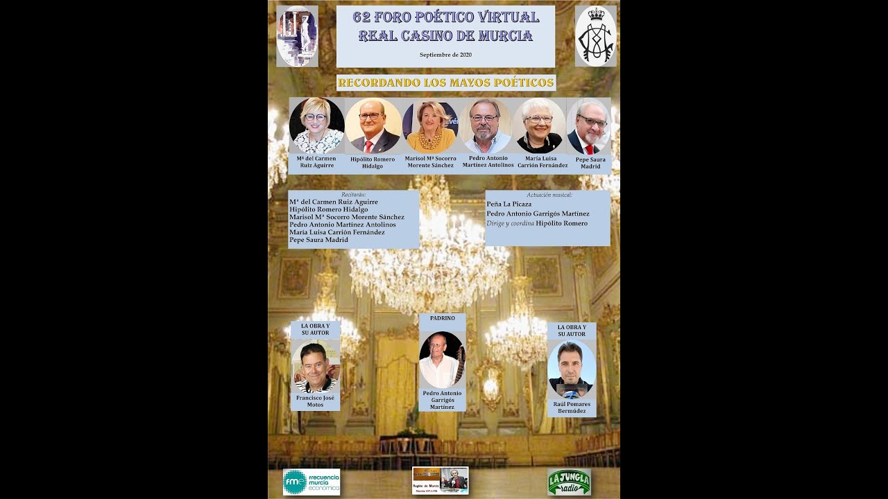 62 Edición FORO POÉTICO REAL CASINO DE MURCIA
