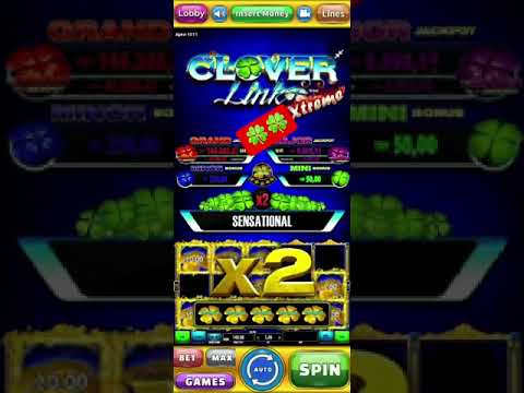 ?CLOVER LINK Xtreme Slot Bonus Feature | Remote Version , Real Casino Mood #cloverlink #lasvegas